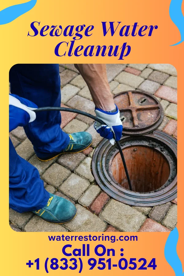 Sewage Water Cleanup in Dillon, SC